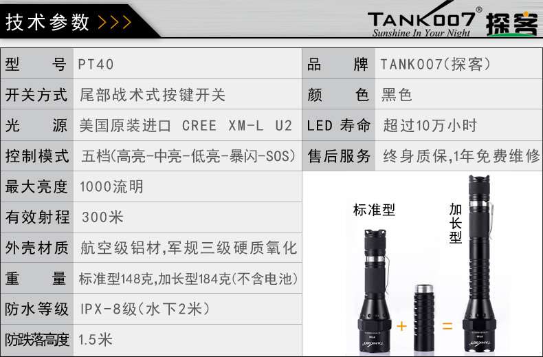 手电PT10，为战术而生